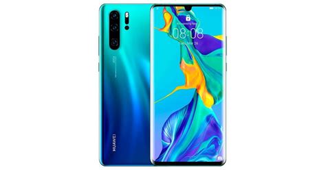 Купить Huawei P30 Pro Aurora Blue дёшево, Мобильный ТЕЛЕФОН Хуавей П30 ...