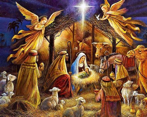 Christmas Jesus Wallpapers - Wallpaper Cave