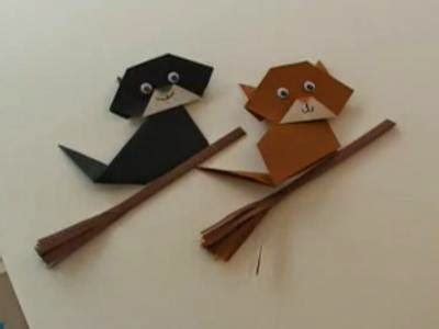 halloween cat origami kids ~ easy arts and crafts ideas