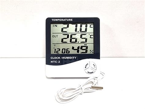 Термогигрометр метеостанция Sinometer HTC-2