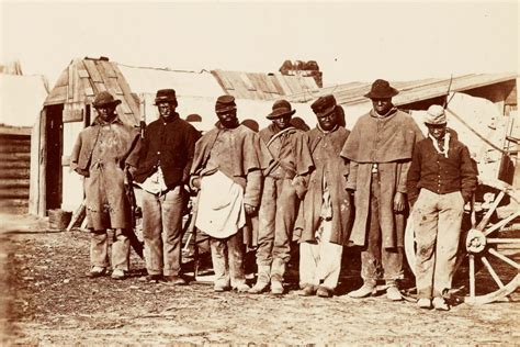 Civil War Slaves Working