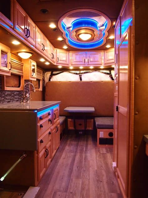 Inside Of A Sleeper Cab Semi Truck