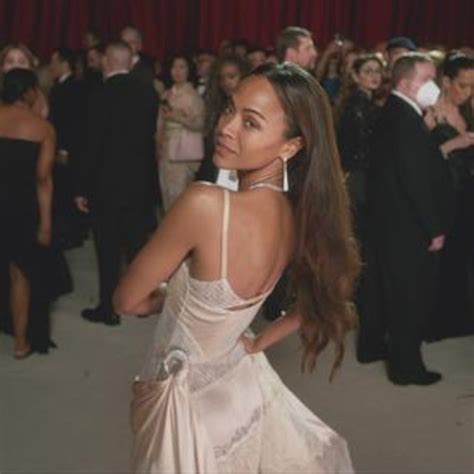 Zoe Saldaña - Oscars 2023 E! Glambot