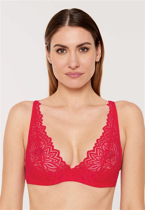 Бюстгальтер жен. Roberta красный Soft bra