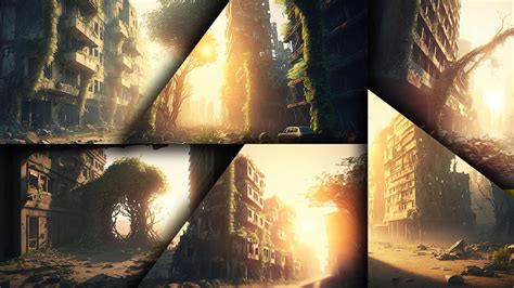 ArtStation - 118 abandoned city V3 (More Than 8K Resolution) | Artworks