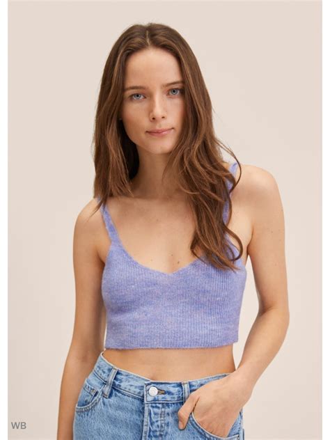 Топ Mango 63776228 купить за 1 427 ₽ в интернет-магазине Wildberries