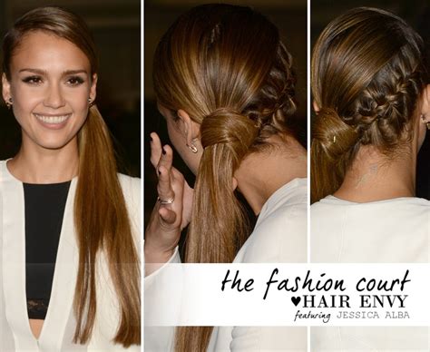 BRAIDS: Jessica Alba, styled by Renato Campora. | Why did I cut my hair ...