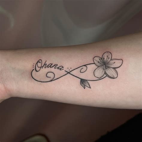 Ohana Tattoo With Flower OHANA TATTOO: CULTURE WORLD SPIRIT SOUL ...