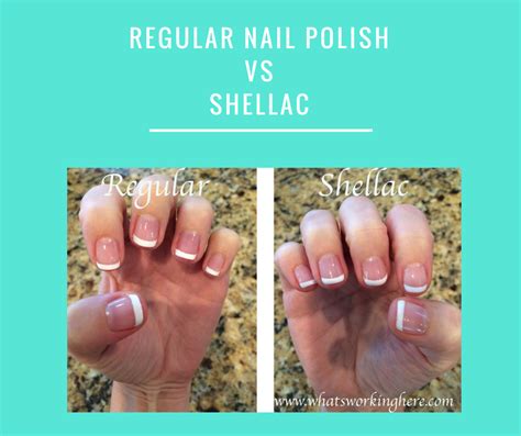 regular nail polish  shellac whats working