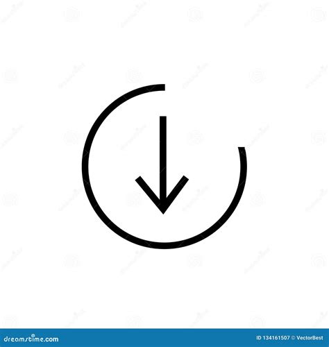 bottom icon vector sign  symbol isolated  white background bottom