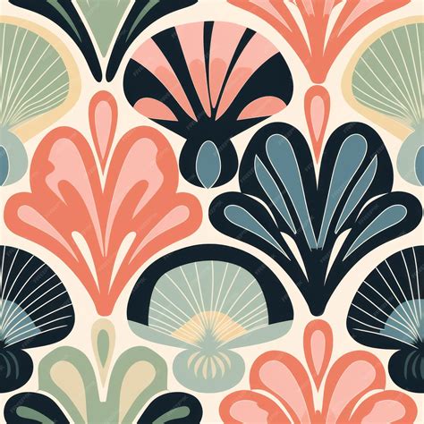 InkStained Nostalgia Exploring Vintage Shape Patterns and Muted Colors