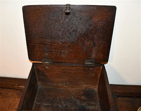 century english oak table box bada