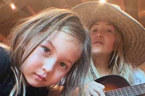 Kate Hudson Shares Photos Playing Guitar with Daughter Rani, 5