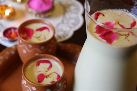 thandai recipe color festival fresh rose petals stuffed peppers