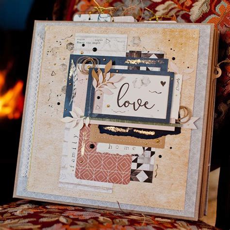 Album scrapbooking LOVE | fabrykamalegodizajnu.pl