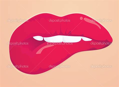 Pout lips Stock Vector Image by ©mustahtar #45151653