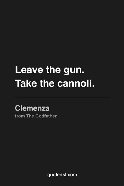 Clemenza Godfather Quotes. QuotesGram