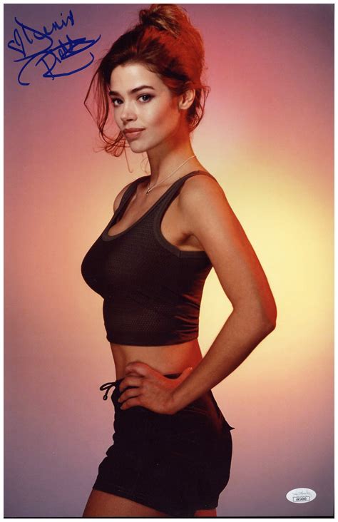 Denise Richards Signed 11x17 Photo Wild Things Authentic Autographed J