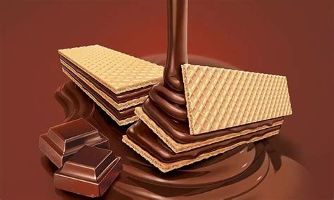 gambar wafer coklat  koleksi gambar