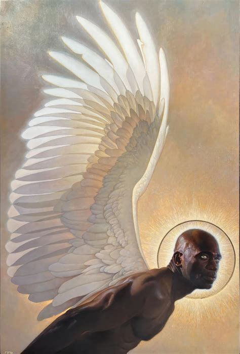 Thomas Blackshear - Black Angel - African American Artist - African