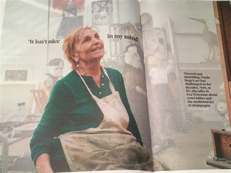 UK Observer Magazine 11 November 2018: Paula Rego Robert De Niro ...