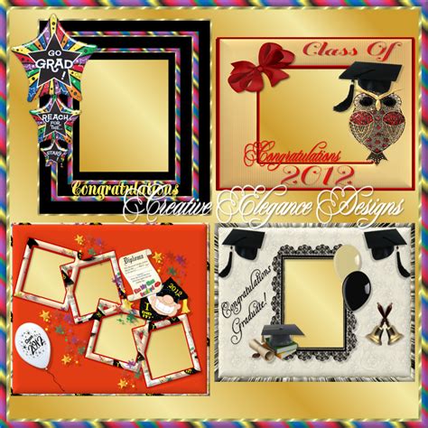 Creative Elegance Designs: Graduation Frames