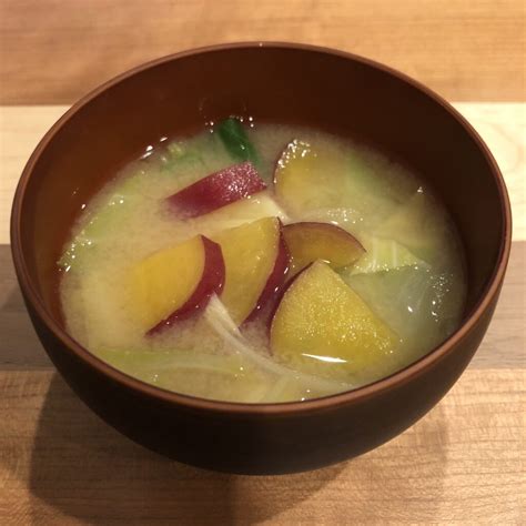 sweet potato miso soup recipe japanese cooking channel