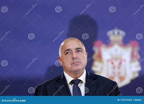 Bulgarian Prime Minister Bokyo Borissov Editorial Photography - Image ...