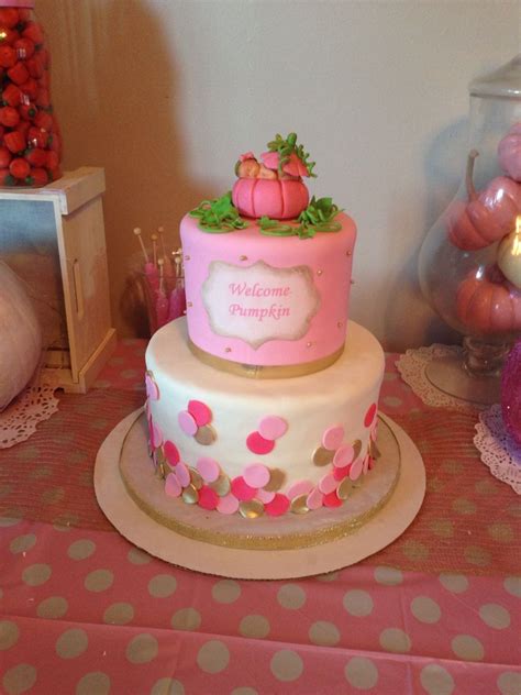 fall themed baby shower cakes - Carissa Jung