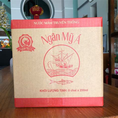 NƯỚC MẮM CỐT NHĨ PHÚ YÊN (Nước Mắm Ngân Mỹ Á) – Đặc sản Thu Hiền