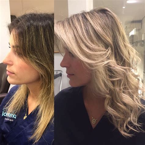 Loiro 7.3 Antes E Depois - Antes e depois ! Loira claro bege | Loiro, Loiro bege, Loiro claro