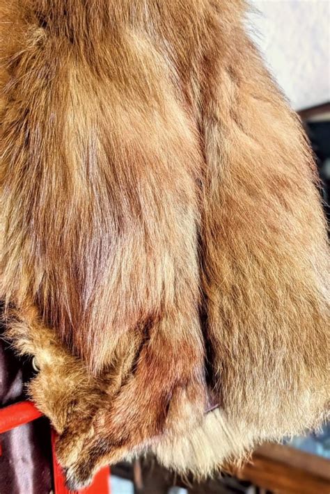 Red Fox Fur Bolero - Lost in Time