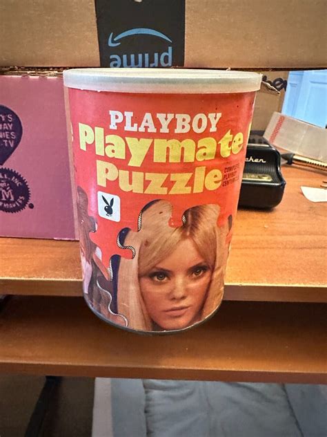 1967 PLAYBOY PLAYMATE PUZZLE complete in can | #4638344177