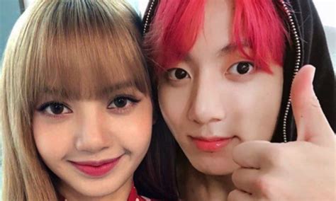 lizkook jungkook lisa real moment blackpink  bts  award don  wanna
