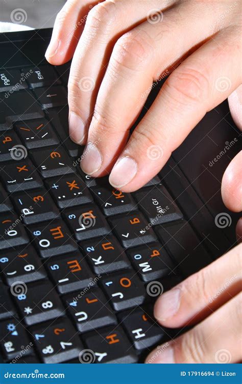 TYPIST stock photo. Image of closeup, keyboard, hardware - 17916694