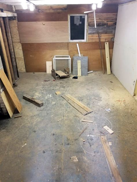 basement  pics planning  renovation   forgotten space