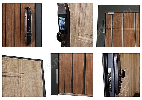 Утепленная стальная дверь Гранит с умным замком Smart Lock