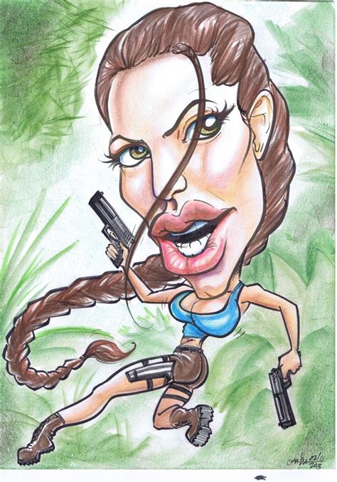 AngelinaJolie-by-Chaka - Cartoon Vegas