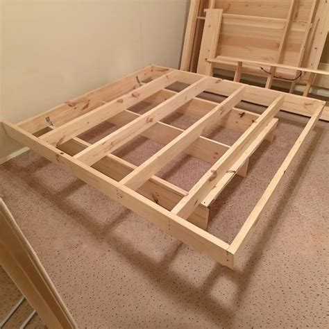 Making a DIY Floating Bed Frame