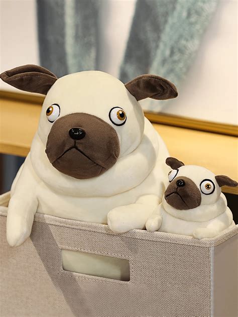 15cm/30cm Kawaii Shapi Dog Plush Toys Ugly And Cute Dog The Fat Pug ...
