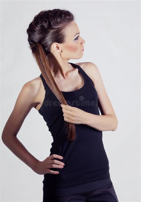 girl  long hair stock image image  beauty lovely