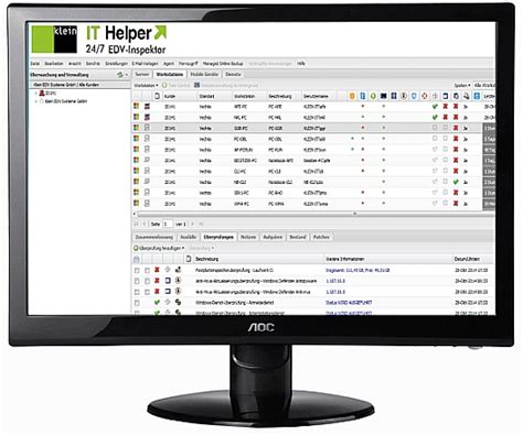 IT-Helper - überwacht Ihre IT-Installationen | Klein EDV