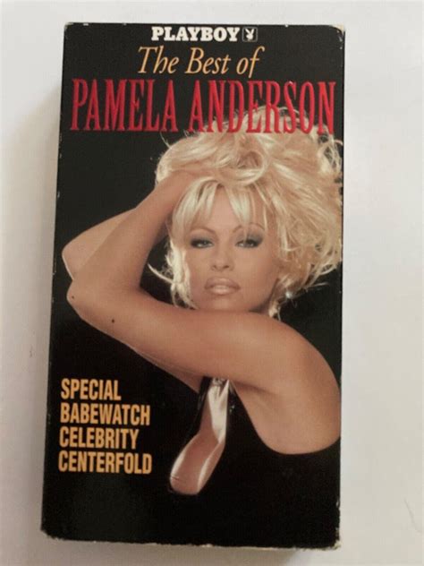 Playboy The Best of Pamela Anderson VHS Centerfold Baywatch Tested