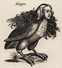 harpy wikipedia mythological creatures mythological monsters