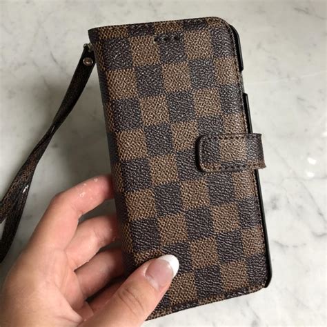 Louis Vuitton iphone wallet case WITH BOX perfect... - Depop