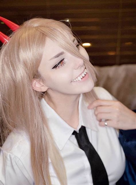 Chainsaw Man Cosplay Power by Alina Rin : r/ChainsawMan
