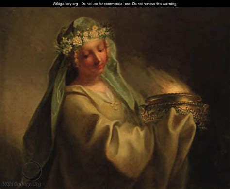 A vestal virgin - (after) Joseph-Marie Vien - WikiGallery.org, the ...