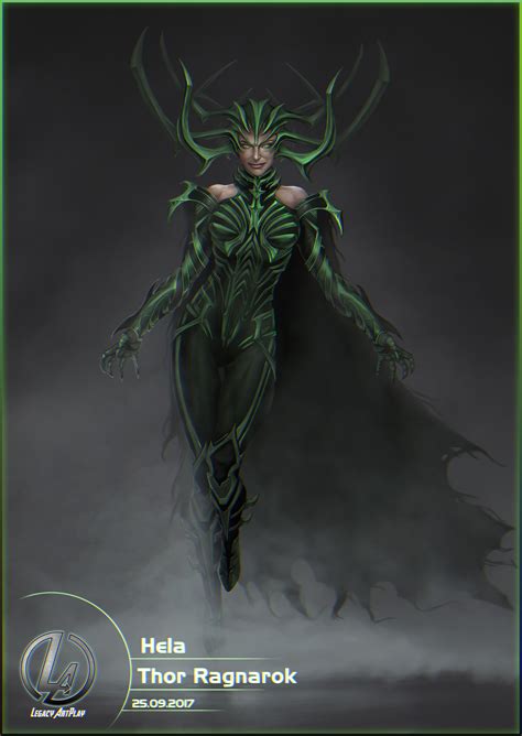 Legacy Artplay - Hela Marvel Thor Ragnarok Fan Art