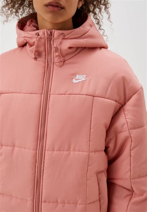 Куртка утепленная Nike W NSW ESSTL THRMR CLSC PUFFER, цвет: розовый ...