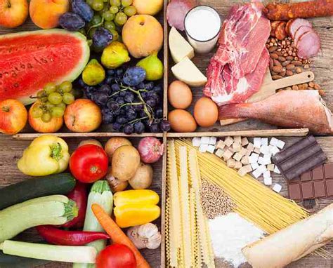 Продукты, содержащие углеводы таблица (список) для похудения